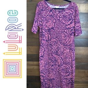 👗 EUC LuLaRoe Julia Sheath Dress Sz 3XL